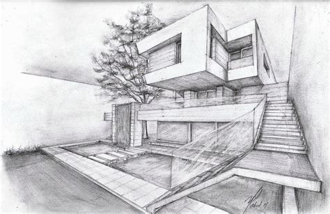 Arquitectura Bocetos De Casas Modernas