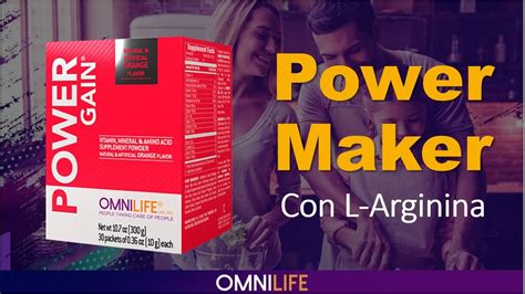 Por Qu Consumir El Power Gain O Power Maker De Omnilife Para Ganar