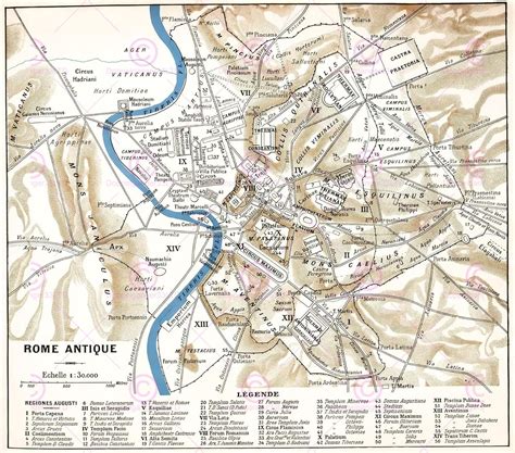 Ancient Rome City Map Verjaardag Vrouw 2020