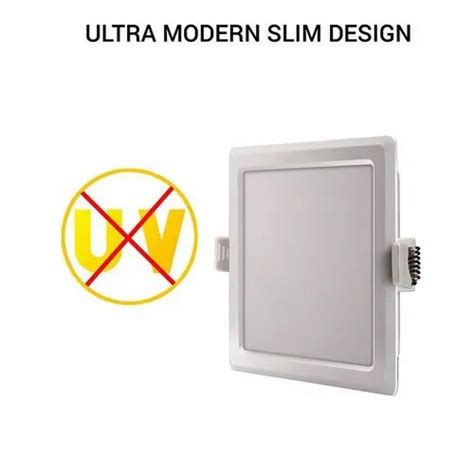 Square Cool White Syska Led Slim Panel Light For Indoor Model Name