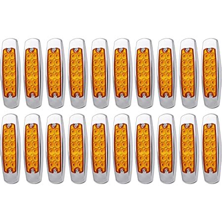 Amazon Pack Of 50 Madcatz Amber Light Clear Lens 3 4 Inch