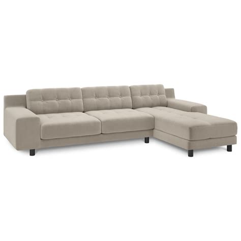 Habitat Hendricks Right Hand Corner Chaise Sofa - Natural by Habitat ...