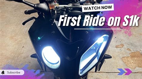 First Ride On My Bmw S1000rr Youtube