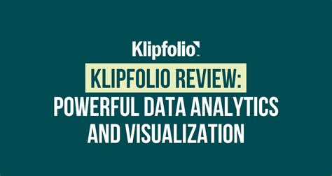 Klipfolio Review Powerful Data Analytics And Visualization For