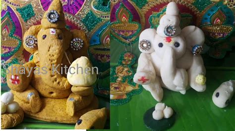 How To Make Ganesh Idol At Home Tamil Vinayagar Chaturthi Ecofriendly