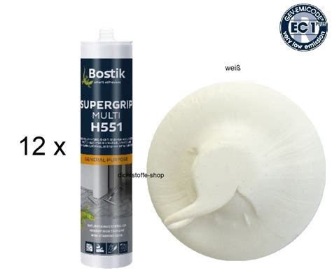 X Bostik H Supergrip Multi K Hybrid Klebdichtstoff G Ml