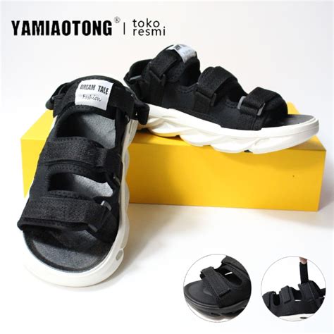 Jual YAMIAOTONG Sandal Pria Tali Yang Bisa Dilepas Sendal Gunung Pria