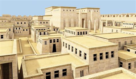 Ancient Egyptian City - 3D Model by johnathanG