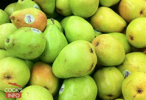 Anjou Pears - CooksInfo