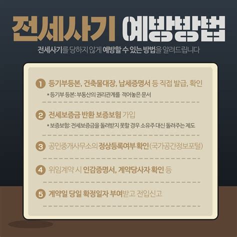 ‘전세사기 대표 유형과 예방법