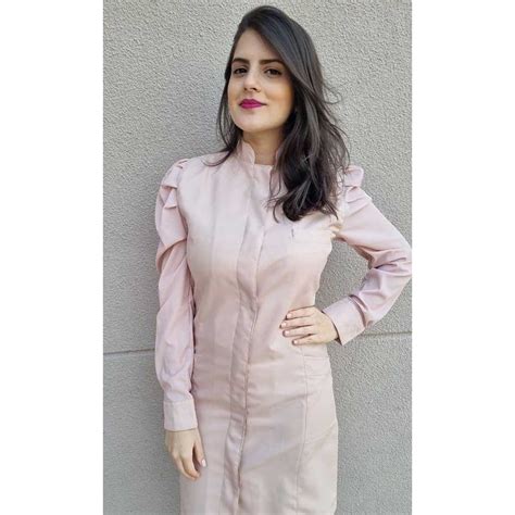 Jaleco Verona Nude No Shoptime