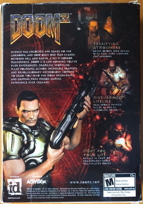 Filedoom 3 Cover Back The Doom Wiki At