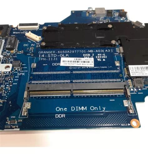 Placa Mainboard Para Hp 240 G7 6050a2977701 14 Stk Glk L232 Cuotas