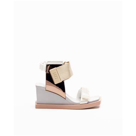 United Nude Ko Mid Gold Wedge Sandals 385 KOMID 30 PROF Online Store