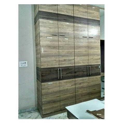 Brown Plywood Modular Wooden Wardrobe For Home Hotel At Rs 1100 Square