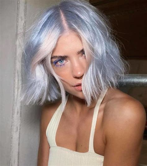 26 Fabulous Blue Pastel Hair Ideas - Styleoholic