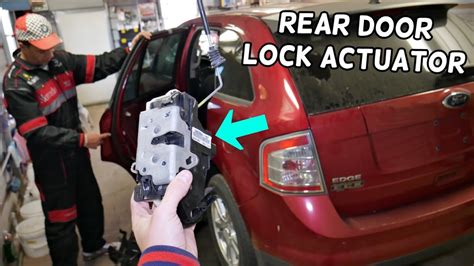 Ford Edge Rear Door Lock Actuator Replacement Removal Ford Edge