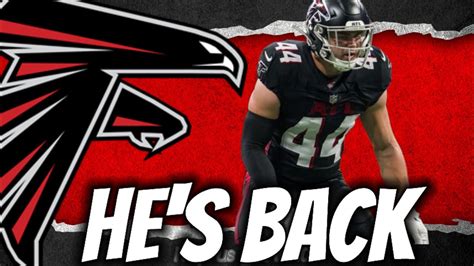 Atlanta Falcons News Lb Troy Andersen Designated From Ir Youtube