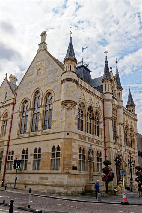 Inverness Town House Highland Scotland United Kingdom Editorial