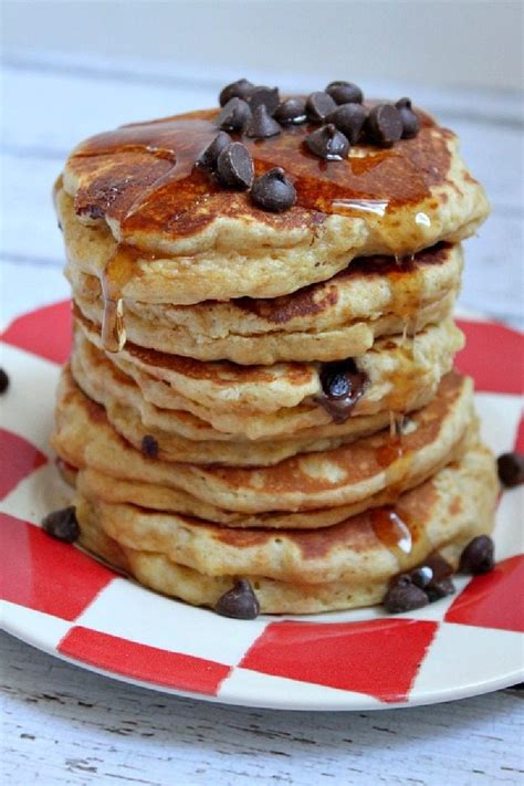 Fluffy Peanut Butter Pancakes Recipe Girl