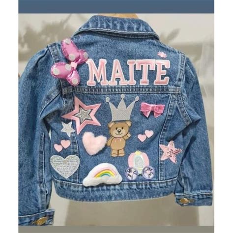 Jaquetas Jeans Personalizada Infantil Shopee Brasil