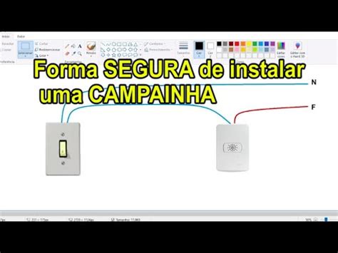 Forma Segura De Instalar Uma Campainha Youtube