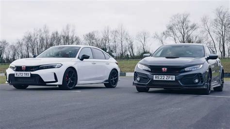 Watch New Honda Civic Type R Drag Race Previous Gen Model