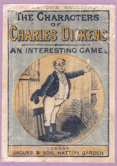 Characters from Charles Dickens - The World of Playing Cards