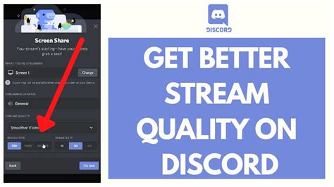 How To Get Better Stream Quality On Discord Quick Easy Discord