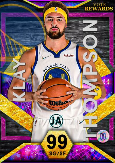 Nba K Kdb Custom Card Vote Captain Klay