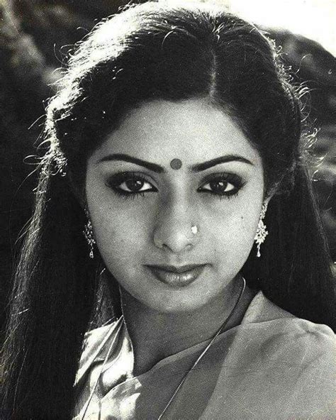 Sridevi Indian Retro Look Indian Hairstyles Indian Beauty