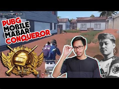 Bang Alex Mabar Conqueror Serbu Sanhok Auto Rata Pubg Mobile