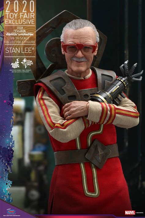 Hot Toys Sdcc Ragnarok Stan Lee And Spider Man
