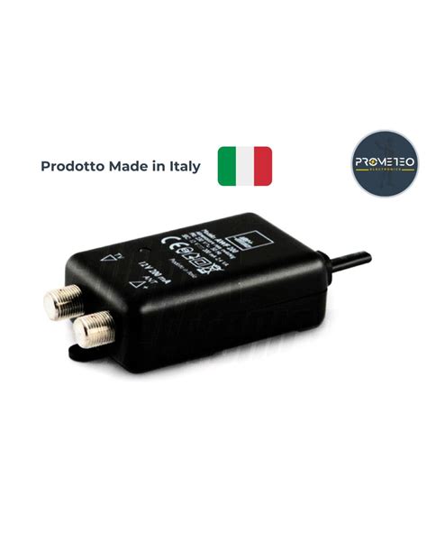 Alimentatore Per Amplificatore Antenna Tv V Ma Con Connettori F