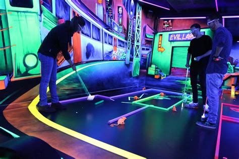 Tripadvisor Das Erste 3D Schwarzlicht Minigolf Im Rhein Main Gebiet