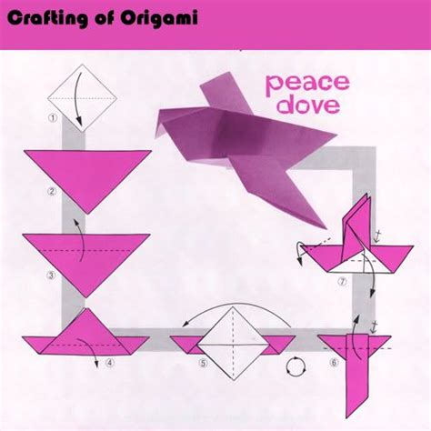 Origami Peace Dove - Origami