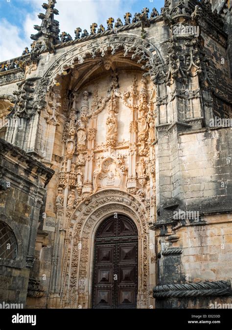 Church Of Convento De Cristo Tomar Stock Photo Alamy