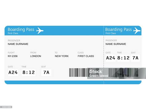 Airline Tickets Stock Photo 535044885 Istock