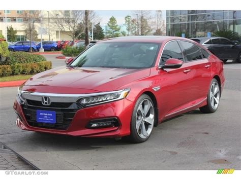 2018 Radiant Red Metallic Honda Accord Touring Sedan 131220537 Photo