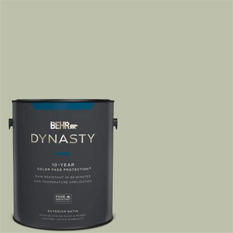 BEHR DYNASTY 1 Gal S380 3 Urban Nature Satin Enamel Exterior Stain