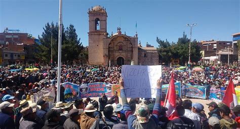 Así Se Cumplió El Paro De 48 Horas Previo A Fiestas Patrias En Puno