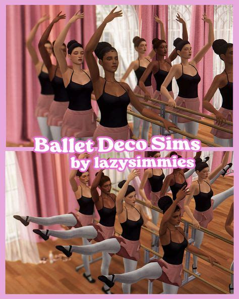 Sims4 Ballet Cc