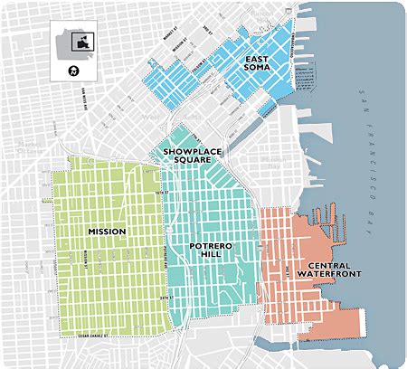 Map Of San Francisco Neighborhoods - Maping Resources