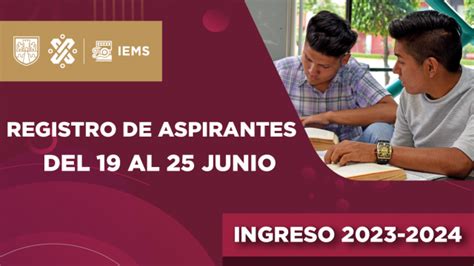 Registro De Aspirantes 2023 2024