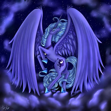 MLP: Princess Luna by TomkaViolea on DeviantArt