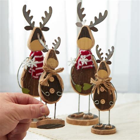 Wooden Reindeer Crafts Woodworking Small Projects