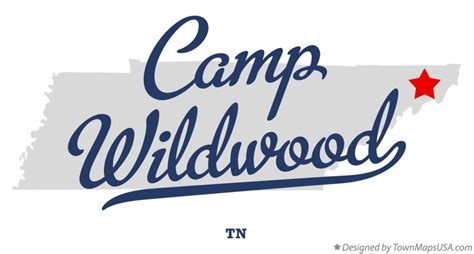 Map of Camp Wildwood, TN, Tennessee