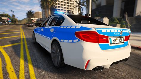 Bmw M F Polizei Hamburg Gta Mods