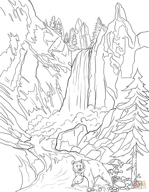 Shenandoah National Park Coloring Page Free Printable Coloring Pages