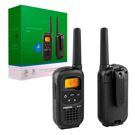 Radio Comunicador Intelbras RC 4002 Pack X2 ProNet Tecnología